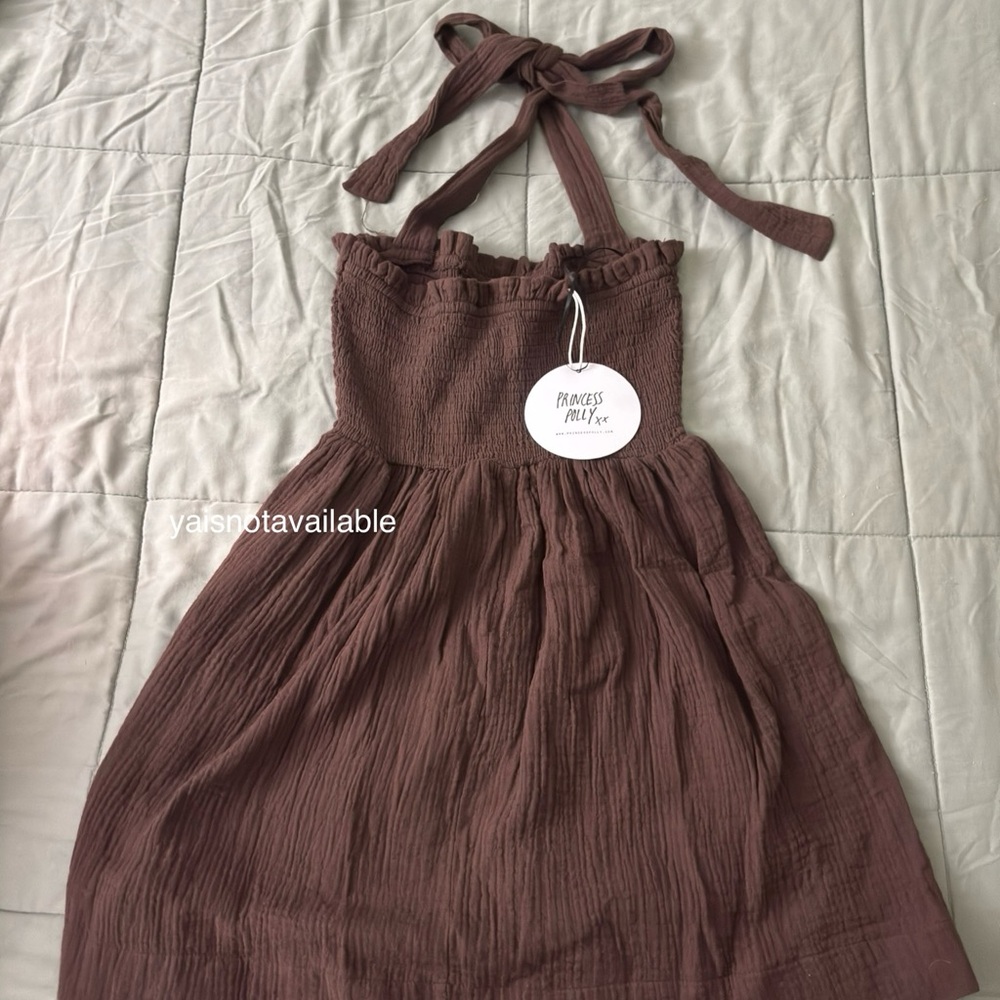 Princess Polly Brown Mini Dress